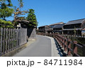 佐原の古い町並み　千葉県香取市小道散策風景写真素材　日本家屋 84711984