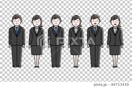 就活生のイラストアイコンセット 84713430