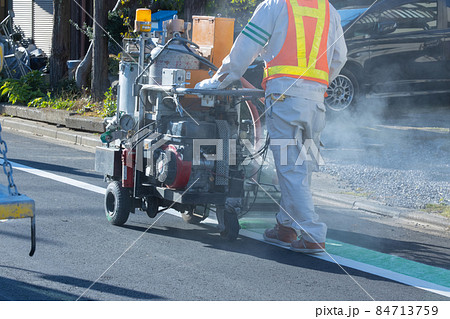 道路工事 84713759
