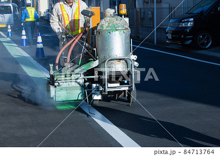道路工事 84713764
