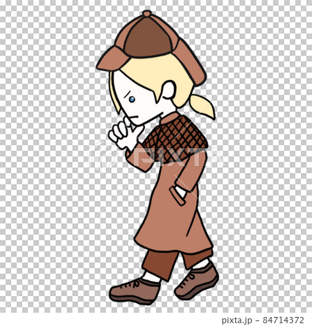 young detective clipart