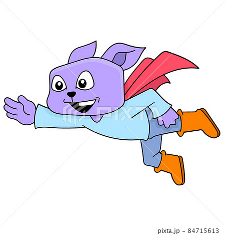 superhero cat flying into space save the world, doodle icon image kawaii superhero cat flying into space save the world, doodle icon image kawaii 84715613