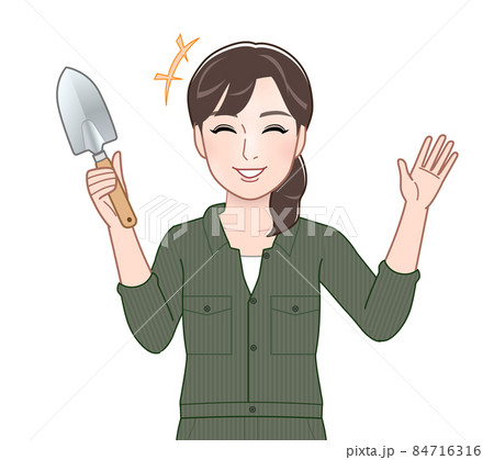 DIYが趣味の女性 DIYが趣味の女性 84716316