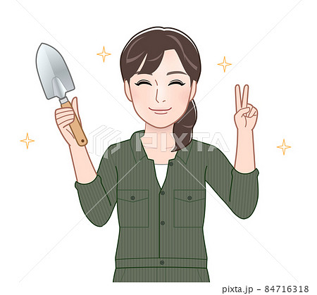DIYが趣味の女性 DIYが趣味の女性 84716318