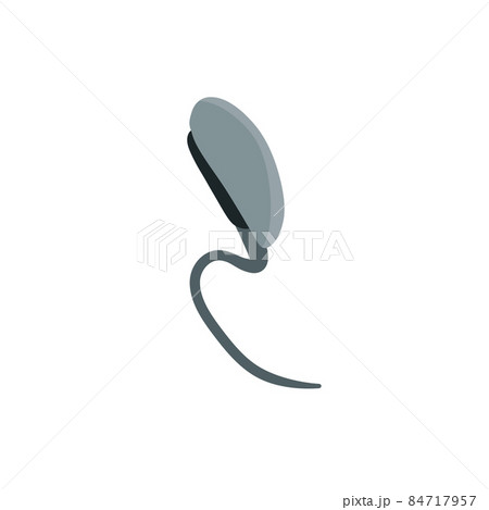 Prosthetic leg. Sport medical accessory for running. Artificial mechanical iron limb. Professional sports for disabled. Flat cartoon 84717957