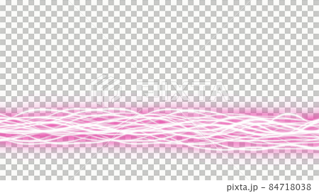 CGレーザー 捻じれるレーザーの背景素材 CGレーザー 捻じれるレーザーの背景素材 84718038