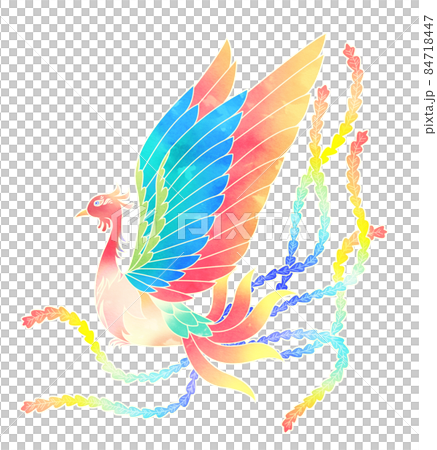 鳳凰のイラスト素材 [84718447] - PIXTA