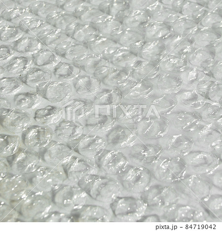 Plastic air bubble protection foil wrap texture background Plastic air bubble protection foil wrap texture background 84719042