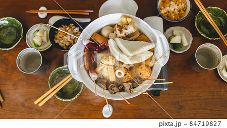 鍋パーティー　おでん 84719827