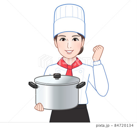 料理人の女性 84720134