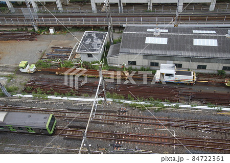 田端駅付近の保線基地（上野保線技術センター） 84722361