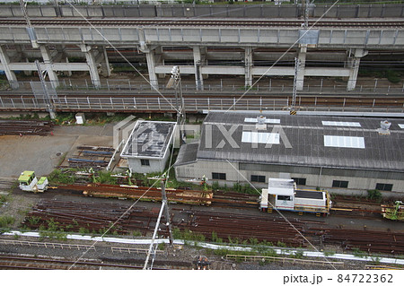 田端駅付近の保線基地(上野保線技術センター) 田端駅付近の保線基地(上野保線技術センター) 84722362