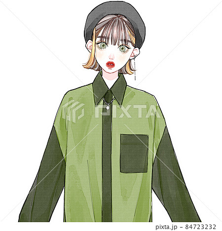 ビッグシルエットのイラスト素材 [84723232] - PIXTA