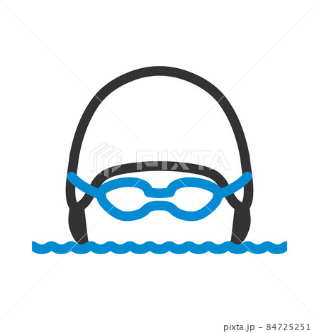 Icon Of Swimming Man 84725251
