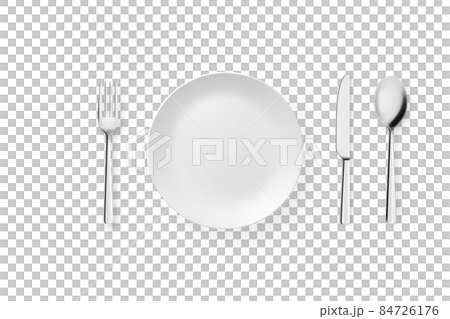 Plate knife fork spoon table manners Plate knife fork spoon table manners 84726176