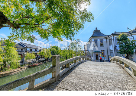 秋の倉敷美観地区 岡山県倉敷市 秋の倉敷美観地区 岡山県倉敷市 84726708