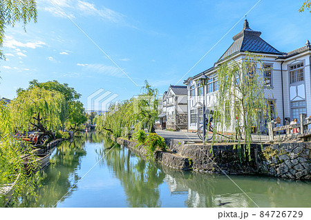 秋の倉敷美観地区 岡山県倉敷市 秋の倉敷美観地区 岡山県倉敷市 84726729