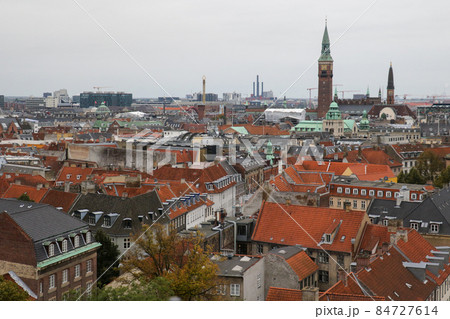 デンマーク コペンハーゲン コペンハーゲンの街並み デンマーク コペンハーゲン コペンハーゲンの街並み 84727614