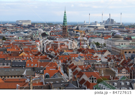 デンマーク　コペンハーゲン　コペンハーゲンの街並み 84727615