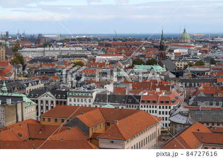 デンマーク　コペンハーゲン　コペンハーゲンの街並み 84727616