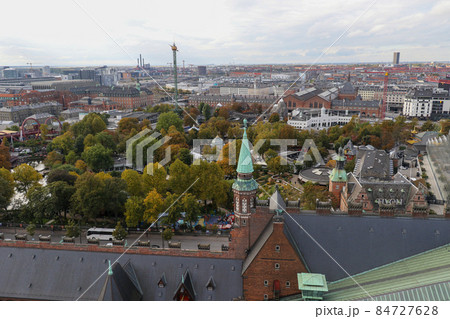デンマーク　コペンハーゲン　コペンハーゲンの街並み 84727628