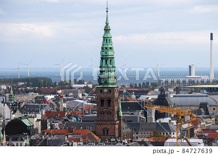 デンマーク　コペンハーゲン　コペンハーゲンの街並み 84727639