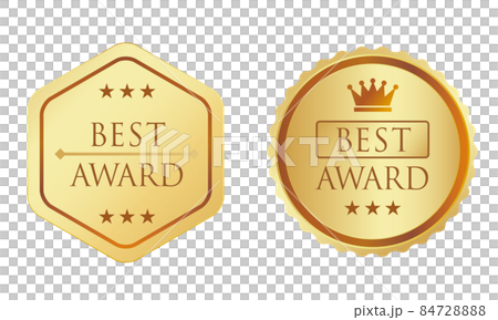 獎牌_最佳獎_金冠星_多邊形 84728888