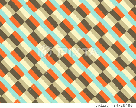 Simple ornamental pattern, textile print. Pattern for fabric and trellis. Geometric pattern. Seamless surface. Minimalist wallpaper. 84729486