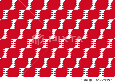 Simple geometric pattern in the colors of the national flag of Bahrain Simple geometric pattern in the colors of the national flag of Bahrain 84729497