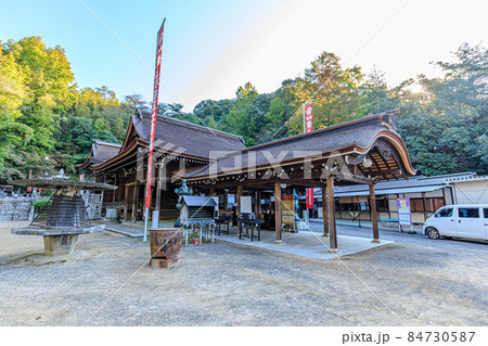 秋の最上稲荷山妙教寺 旧本殿 岡山県岡山市 秋の最上稲荷山妙教寺 旧本殿 岡山県岡山市 84730587
