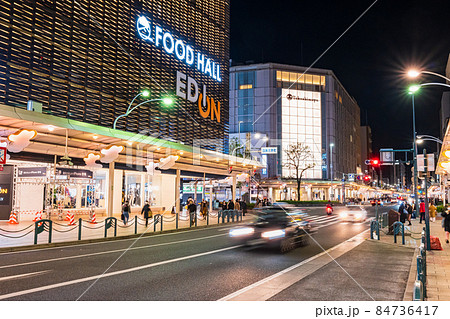 京都 夜の四条河原町 京都 夜の四条河原町 84736417