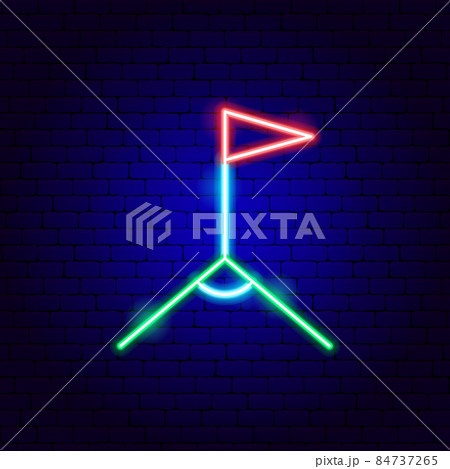 Corner Flag Neon Sign 84737265