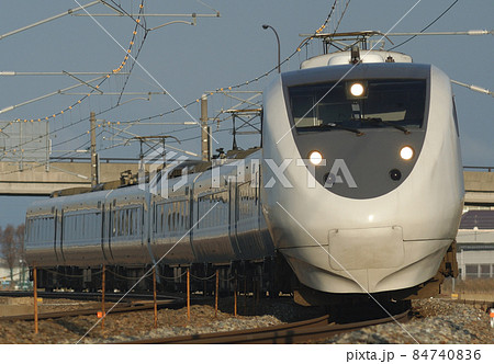 北陸本線　加賀笠間－美川　JR西日本　681系　T02＋W12編成（金沢）　サンダーバード 84740836