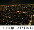 高い所から見る東京の綺麗な夜景 84741041