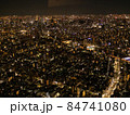 高い所から見る東京の綺麗な夜景 84741080
