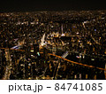 東京の綺麗な夜景を高い所から満喫 84741085