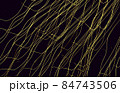 Yellow lines on black as halftone minimalist wallpaper background. 84743506