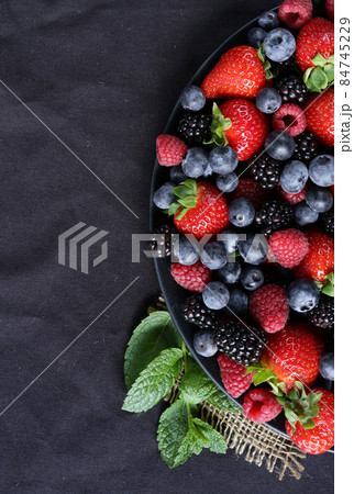 Summer fruits berries Summer fruits berries 84745229