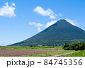 開聞岳と青空 84745356