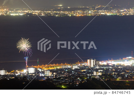 大分県別府市の花火 84746745