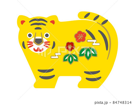 寅年　年賀状　素材 84748314