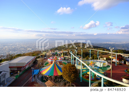 飛行塔から見た生駒山上遊園地 84748920