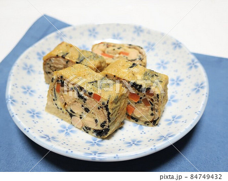 ひじき煮を入れたおいしい卵焼き 84749432