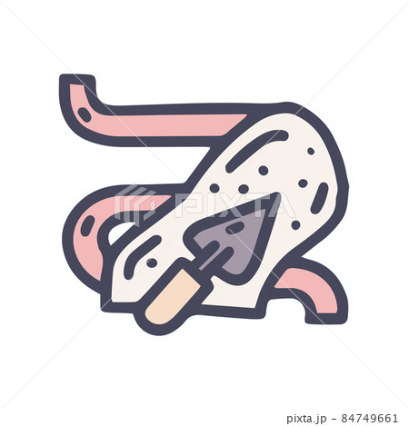 warm floor installation color vector doodle simple icon warm floor installation color vector doodle simple icon 84749661