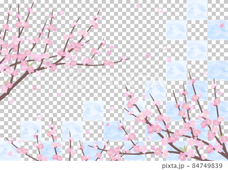 桃の木の背景 桃の木の背景 84749839