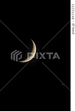 上弦の月と金星 上弦の月 月 金星 星 衛星 惑星 天体 夜 夜景 天文 上弦の月と金星 上弦の月 月 金星 星 衛星 惑星 天体 夜 夜景 天文 84753255