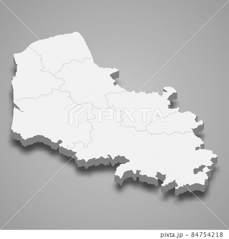 3d isometric map of Pas-de-Calais is a department in France 3d isometric map of Pas-de-Calais is a department in France 84754218