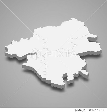 3d isometric map of Loire-Atlantique is a department in France 3d isometric map of Loire-Atlantique is a department in France 84754237