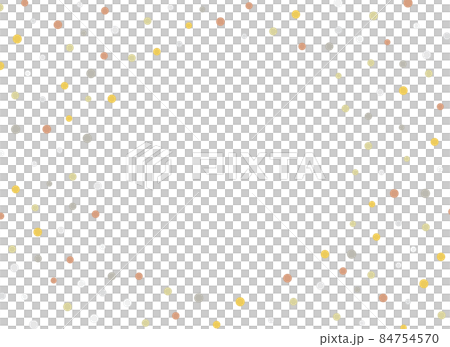 五彩紙屑金銀派對裝飾裝飾亮色圈背景中心複製空間 84754570