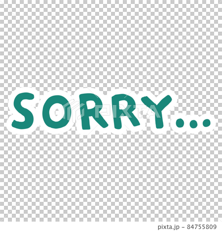 SORRY (sorry) characters 84755809